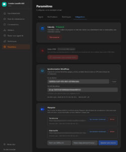 Integration Calendly + WP + Zoho + SMS